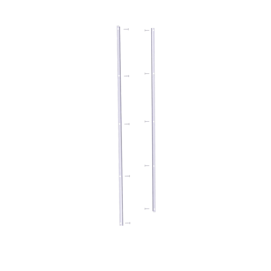 Sunbelly Standard Screen Mounting L-Bracket Set - White