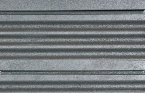 Decorative Wall Panels - Corrugated Metal - Galvanized